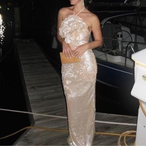 Revolve x Rachel Lilium Gown in Beige Neutral
Lovers and Friends